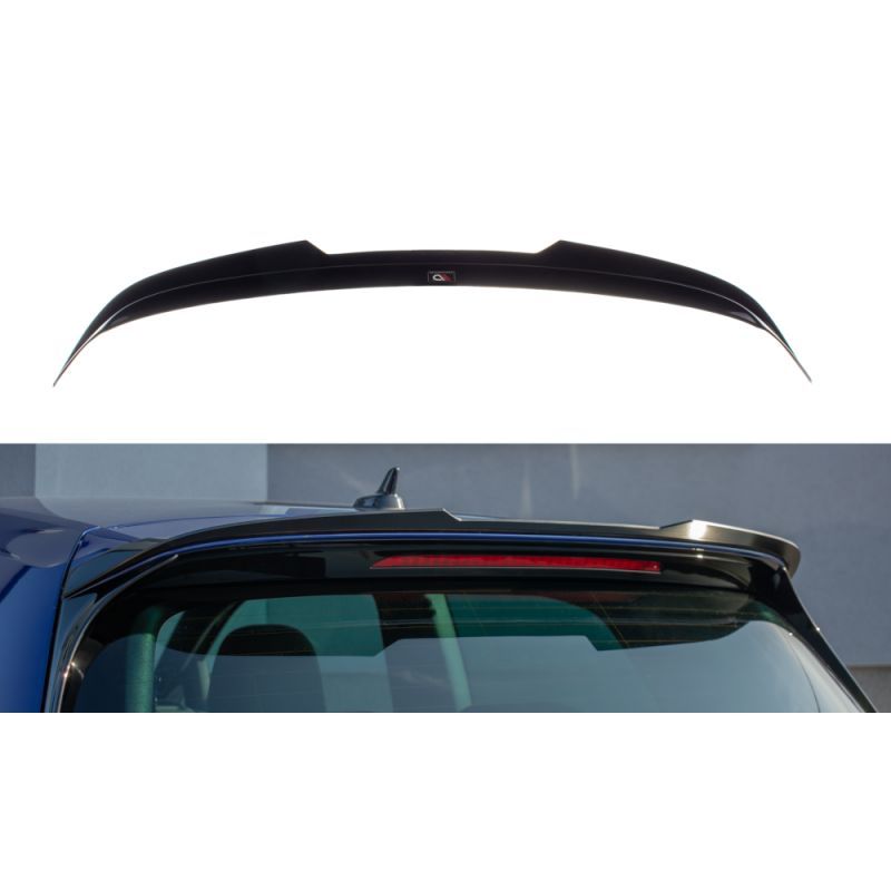 Spoiler Cap Maxton V.2 Volkswagen Golf 7 / 7 Facelift R / R-Line / GTI Noir Brillant