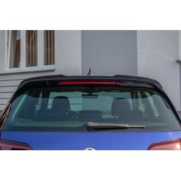 Spoiler Cap Maxton V.2 Volkswagen Golf 7 / 7 Facelift R / R-Line / GTI Noir Brillant