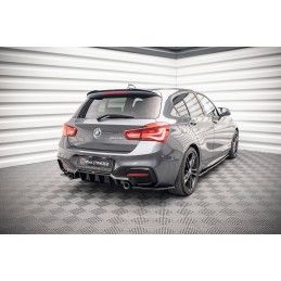 Maxton Lame du pare-chocs arriere BMW 1 F20 Facelift M-power Gloss Black, BM-1-F20F-M-RSD3G Tuning.fr