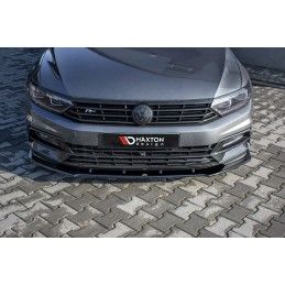 LAME AVANT MAXTON V.1 Volkswagen Passat R-Line B8 Noir Brillant