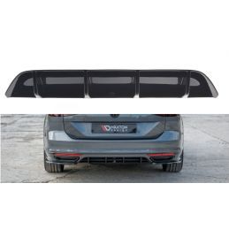 Rajout du pare-chocs arriere Volkswagen Passat R-Line B8 Noir Brillant