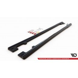 Maxton Set des diffeuseur des bas de caisse Volvo V40 Gloss Black, VO-V40-2-SD1G Tuning.fr