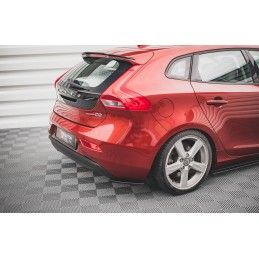 Lame du pare-chocs arriere Volvo V40 Noir Brillant