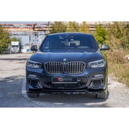 LAME AVANT MAXTON BMW X4 M-Pack G02 Noir Brillant