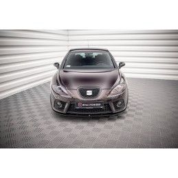 LAME AVANT MAXTON SEAT LEON MK2 CUPRA FR (AVANT FACELIFT) Noir Brillant