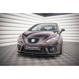 LAME AVANT MAXTON SEAT LEON MK2 CUPRA FR (AVANT FACELIFT) Noir Brillant