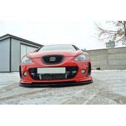 LAME AVANT MAXTON SEAT LEON MK2 MS DESIGN Noir Brillant