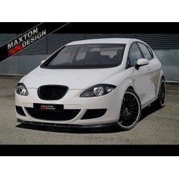 LAME AVANT MAXTON SEAT LEON MK2 (AVANT FACELIFT) Noir Brillant