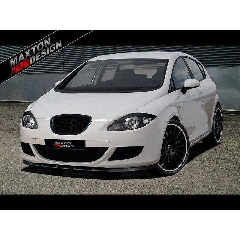 LAME AVANT MAXTON SEAT LEON MK2 (AVANT FACELIFT) Noir Brillant