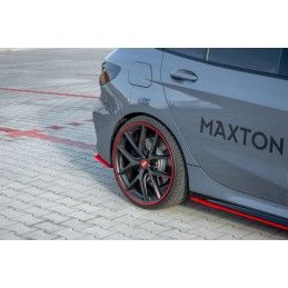 Maxton Lame du pare-chocs arriere V.2 BMW 1 F40 M-Pack, BM-1-40-MPACK-RSD3RED Tuning.fr