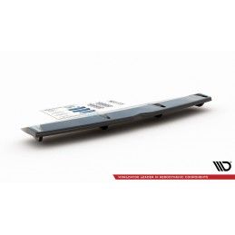 Maxton Central Arriere Splitter (avec une barre verticale) Hyundai I30 N Mk3 Fastback Gloss Black, HY-I30-3-N-FB-RD1+RD2G Tuning