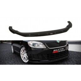 LAME AVANT MAXTON Skoda Fabia Mk2 FL Noir Brillant