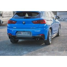 Maxton Lame Du Pare-Chocs Arriere BMW X2 F39 M-Pack Gloss Black, BM-X2-39-MPACK-RSD1G Tuning.fr