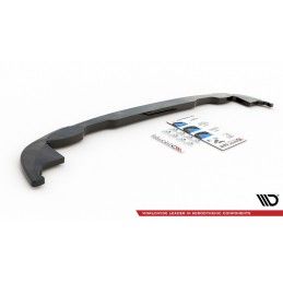 Maxton Central Arriere Splitter Volkswagen T-Cross Gloss Black, VW-TCROSS-1-RD1G Tuning.fr