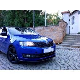 LAME AVANT MAXTON V.1 Skoda Rapid Noir Brillant