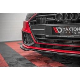 LAME AVANT MAXTON V.1 Audi A7 C8 S-Line / S7 C8 Noir Brillant