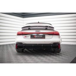 Maxton Spoiler Cap Audi A7 C8 / C8 S-Line / S7 C8 / RS7 C8 Gloss Black, AU-A7-C8-SLINE-CAP1G Tuning.fr