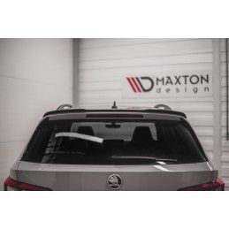 Spoiler Cap Maxton V.1 Skoda Kodiaq Mk1 Sportline/RS Noir Brillant