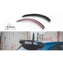 Maxton Spoiler Cap Mercedes A35 AMG Hatchback W177 Gloss Black, ME-A-177-35-CAP1G Tuning.fr