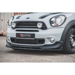 Maxton Lame Du Pare-Chocs Avant Mini Countryman Mk1 JCW Gloss Black, MC-CO-S-1-FD1G Tuning.fr