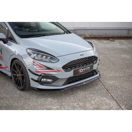 Maxton Lame Du Pare-Chocs Avant V.5 Ford Fiesta Mk8 ST / ST-Line Gloss Black, FO-FI-8-ST-FD2G Tuning.fr