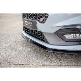 Maxton Lame Du Pare-Chocs Avant V.5 Ford Fiesta Mk8 ST / ST-Line Gloss Black, FO-FI-8-ST-FD2G Tuning.fr