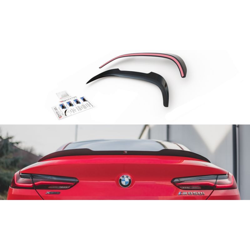 Maxton Spoiler Cap BMW 8 Coupe M-Pack G15 Gloss Black, BM-M850-G15-CAP1G Tuning.fr