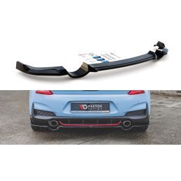 Maxton Central Arriere Splitter Hyundai I30 N Mk3 Hatchback Gloss Black, HY-I30-3-N-RD1G Tuning.fr