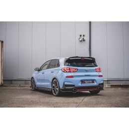 Maxton Central Arriere Splitter Hyundai I30 N Mk3 Hatchback Gloss Black, HY-I30-3-N-RD1G Tuning.fr