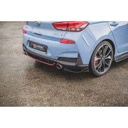 Maxton Lame Du Pare-Chocs Arriere V.3 Hyundai I30 N Mk3 Hatchback Gloss Black, HY-I30-3-N-RSD3G Tuning.fr