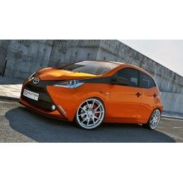 LAME AVANT MAXTON TOYOTA AYGO mk2 Noir Brillant