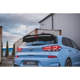 Spoiler Cap Maxton V.2 Hyundai I30 N Mk3 / Mk3 FL Hatchback Noir Brillant