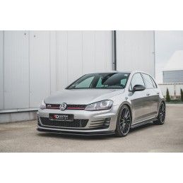 Maxton Sport Durabilité Lame Du Pare-Chocs Avant / Splitter VW Golf 7 GTI Black, VWGO7GTICNC-FD2B Tuning.fr