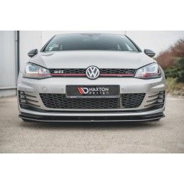 Maxton Sport Durabilité Lame Du Pare-Chocs Avant / Splitter VW Golf 7 GTI Black, VWGO7GTICNC-FD2B Tuning.fr