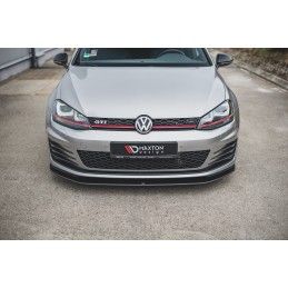 Maxton Sport Durabilité Lame Du Pare-Chocs Avant / Splitter VW Golf 7 GTI Black, VWGO7GTICNC-FD2B Tuning.fr