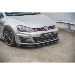 Maxton Sport Durabilité Lame Du Pare-Chocs Avant / Splitter VW Golf 7 GTI Black, VWGO7GTICNC-FD2B Tuning.fr