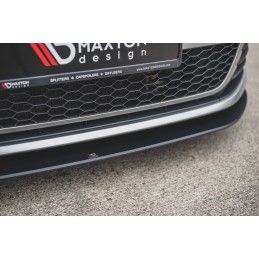 Maxton Sport Durabilité Lame Du Pare-Chocs Avant / Splitter VW Golf 7 GTI Black, VWGO7GTICNC-FD2B Tuning.fr