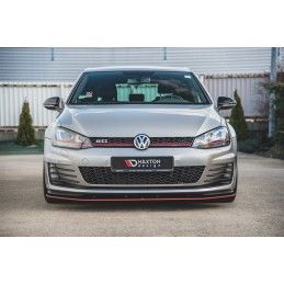 Maxton Sport Durabilité Lame Du Pare-Chocs Avant / Splitter VW Golf 7 GTI Black, VWGO7GTICNC-FD2B Tuning.fr