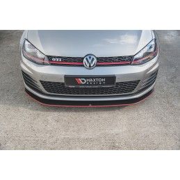 Maxton Sport Durabilité Lame Du Pare-Chocs Avant / Splitter VW Golf 7 GTI Black, VWGO7GTICNC-FD2B Tuning.fr