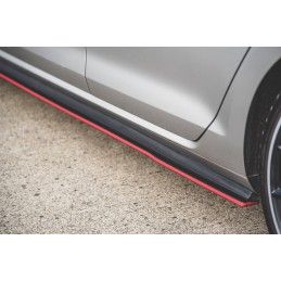 Sports Durabilité Rajouts Des Bas De Caisse MAXTON Pour VW Golf 7 GTI Rouge