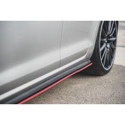 Sports Durabilité Rajouts Des Bas De Caisse MAXTON Pour VW Golf 7 GTI Rouge