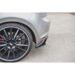 Maxton Sport Durabilité Lame Du Pare Chocs Arriere V.1 VW Golf 7 GTI Black-Red, VWGO7GTICNC-RSD1B+BRBI Tuning.fr