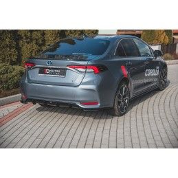 Rajout du pare-chocs arriere Toyota Corolla XII Sedan Noir Brillant