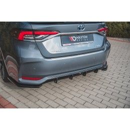 Rajout du pare-chocs arriere Toyota Corolla XII Sedan Noir Brillant