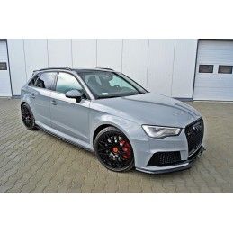 LAME AVANT MAXTON V.2 Audi RS3 8V Sportback Noir Brillant