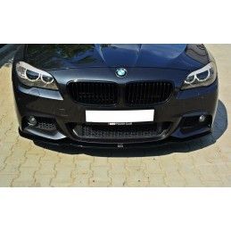 LAME AVANT MAXTON V.2 BMW 5 F10/F11 MPACK Noir Brillant