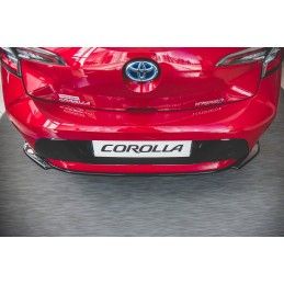 Central Arriere Splitter Toyota Corolla XII Hatchback Noir Brillant