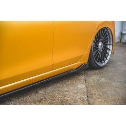 Maxton Rajouts Des Bas De Caisse V.2 VW Golf 8 Gloss Black, VW-GO-8-SD2G Tuning.fr