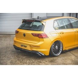 Maxton Rajout Du Pare-Chocs Arriere VW Golf 8 Gloss Black, VW-GO-8-RS1G Tuning.fr