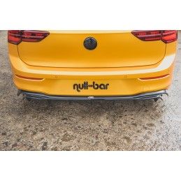 Maxton Rajout Du Pare-Chocs Arriere VW Golf 8 Gloss Black, VW-GO-8-RS1G Tuning.fr